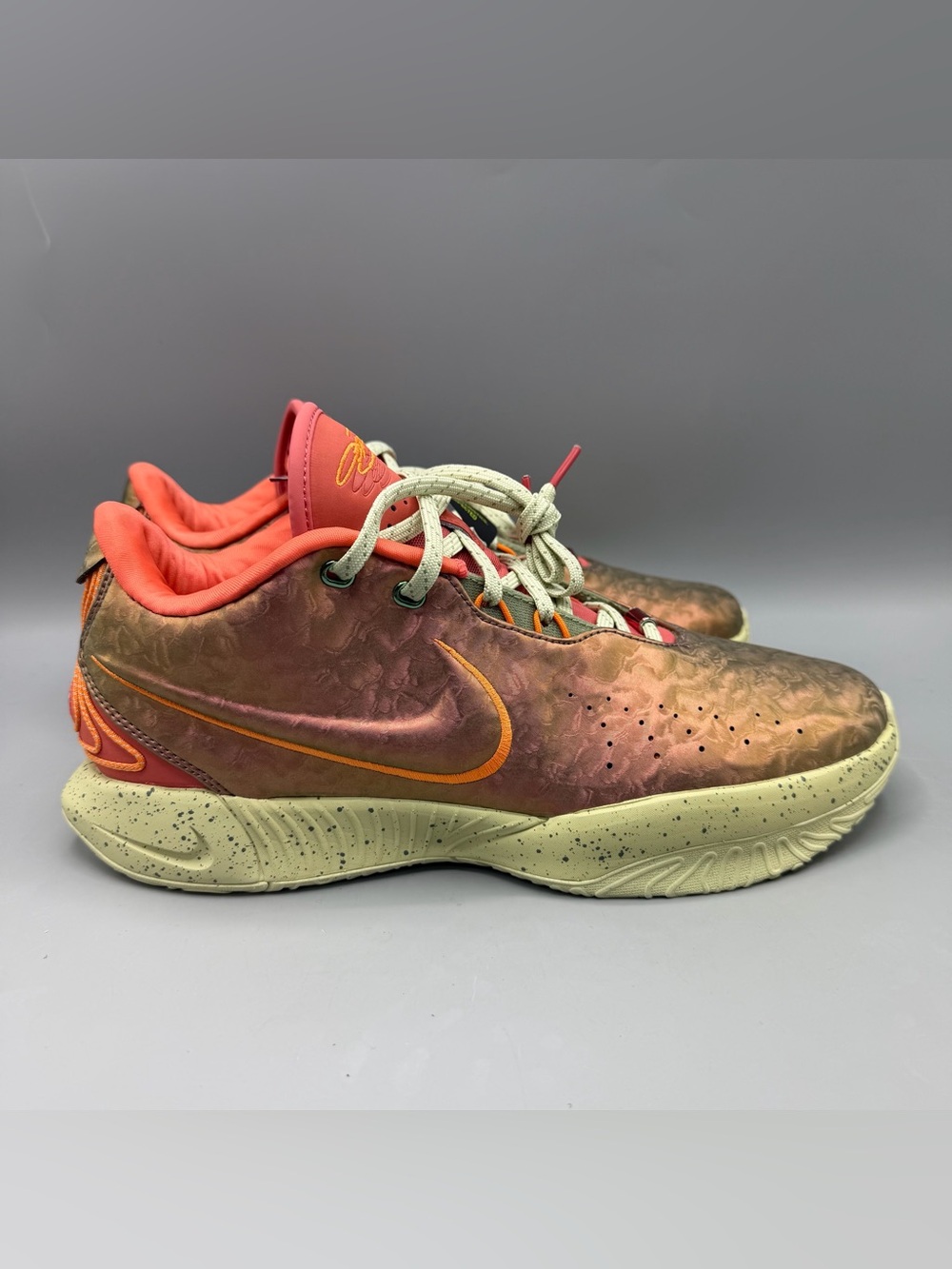 Nike Lebron XXI 21 Queen Conch Men's Basketball Shoes Gold FN0708-800 9